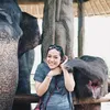 Ayudia Bing Slamet ke Bali