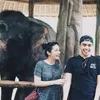 Ayudia Bing Slamet ke Bali