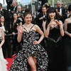 Foto Pesona Cantik aespa di Cannes 