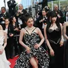 Foto Pesona Cantik aespa di Cannes 