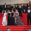 Foto Pesona Cantik aespa di Cannes 