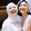 Foto Poppy Bunga di Bridal Shower Glenca Chysara