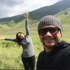 Liburan Mona Ratuliu ke Bromo