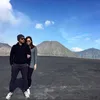 Liburan Mona Ratuliu ke Bromo