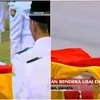 Rani Noerinsan - pembawa baki upacara penurunan bendera