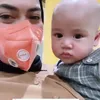 Foto Rayyanza \&#039;Cipung\&#039; Ikut Jemput Aa Rafathar ke Sekolah