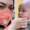 Foto Rayyanza \&#039;Cipung\&#039; Ikut Jemput Aa Rafathar ke Sekolah