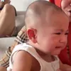 Foto Rayyanza Nangis Cemburu Lihat Babysiter-nya Gendong Anak Caca Tengker