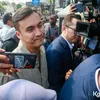 Foto Rendy Kjaernett dan Lady Nayoan di Sidang Perdana