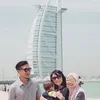 Liburan Rina Nose di Dubai