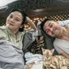 Foto Romantis Anjasmara dan Dian Nitami