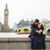 Kemesraan Gading & Gisel di London
