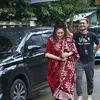 Foto Sania Saat Datang dan Coblos di TPS 