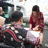 Foto Sania Saat Datang dan Coblos di TPS 