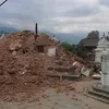 Foto gempa bumi Nepal