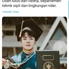 Sehun exo rambut panjang