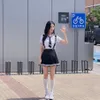 Foto Seohyun SNSD Pakai Seragam 