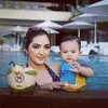 arsy dan arsya renang