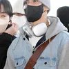 Foto SEVENTEEN di Bandara Incheon Menuju Indonesia
