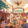 Foto Si Kucing Oren yang Selalu Muncul di Karikatur Jokowi