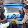 Foto Demo Taksi Jakarta