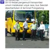 Foto Demo Taksi Jakarta