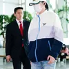 Foto Suga BTS di Bandara Berangkat ke Indonesia