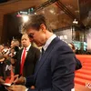Tom Cruise di Red Carpet THE MUMMY