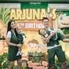 ulang tahun arjuna anak titi kamal