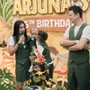 ulang tahun arjuna anak titi kamal