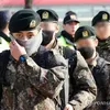 V BTS Gagah Pakai Seragam