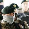 V BTS Gagah Pakai Seragam