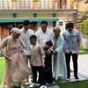  Verrell Bramasta dan Putri Zulhas Rayakan Lebaran Bersama