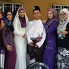 foto pernikahan poligami di Malaysia