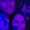 Foto Wulan Guritno Bersandar Manja di Dada Sabda Mahessa Saat Nonton Konser
