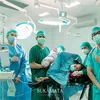 Zivanna Letisha dengan Bayi Kembarnya