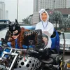 Dewi Perssik Cat Woman Mr Bean