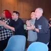Momen hangat ulang tahun ibu Shandy Purnamasari
