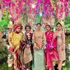 Gaya Bella Saphira di Resepsi Pernikahan Rasyid Rajasa