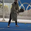 Gaya Outfit Berhijab Paula Verhoeven saat Olahraga Padel
