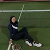 Gaya Outfit Berhijab Paula Verhoeven saat Olahraga Padel