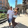 Fashion Nia Ramadhani di Milan