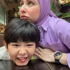 Gemasnya Abay Anak Deswita Maharani