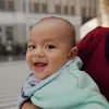Baby Arshaka anak Dinda Hauw dan Rey Mbayang