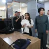 Rossa saat ditemui di Bareskrim Polri, Jakarta Selatan.