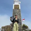 Ghea Youbi di puncak Lawu