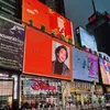 seleb erigo, billboard new york times square