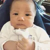 foto baby Owen - putra Laura Basuki