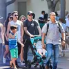 Liburan keluarga David Beckham