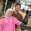 liburan seleb, nycta gina kinos